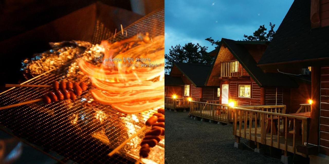 Jeju Joa Log Pension ซอกวีโพ ภายนอก รูปภาพ