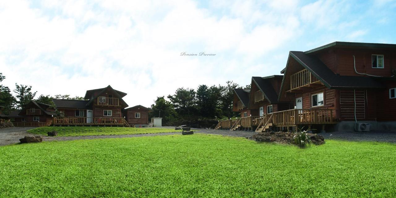 Jeju Joa Log Pension ซอกวีโพ ภายนอก รูปภาพ